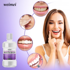 Mustikkamaustettu suuvesi